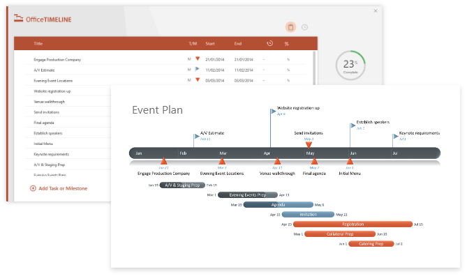 Event planning software for professionals